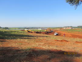 Terraplenagem, drenagem pluvial e sub-base vias internas – Campus Erechim