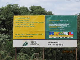 Construção Laboratórios Didáticos – Campus Laranjeiras do Sul