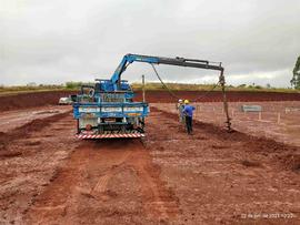 Construção das Usinas Fotovoltaicas – Campus Chapecó