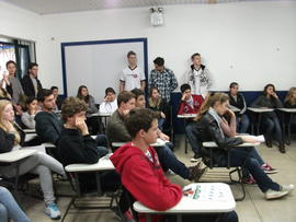 Apresentação do SAE aos alunos