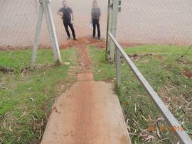 Rampa do Galpão Agrícola – Campus Chapecó