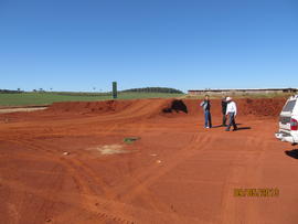 Construção das vias de acesso ao Campus Chapecó