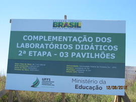 Construção Laboratórios Didáticos – Campus Laranjeiras do Sul