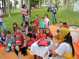Lendo no Parque