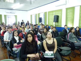 Recepção aos calouros do Campus Chapecó