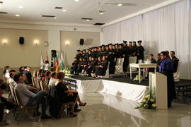 Formatura dos cursos de Administração, História, Letras e Pedagogia