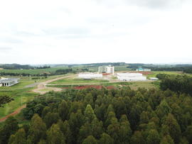 Vista aérea do Campus Laranjeiras do Sul