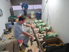 Construção Bloco A – Campus Erechim