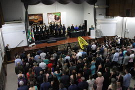 Formatura dos cursos de Agronomia e Engenharia Ambiental e Sanitária