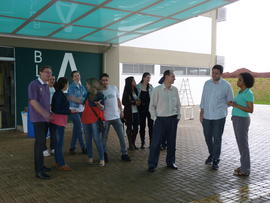 Visita de servidores às obras do Campus Chapecó