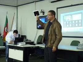 Treinamento de uso de Tablets