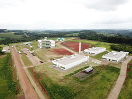 Vista aérea do Campus Laranjeiras do Sul
