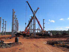 Construção Blocos A e B – Campus Chapecó