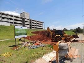 Construção da Central de Resíduos Sólidos – Campus Chapecó