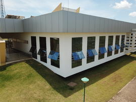 Vista aérea do Campus Realeza