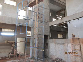 Construção Bloco de Salas dos Professores - Campus Realeza