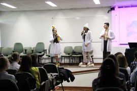 Recepção aos calouros do curso de Enfermagem