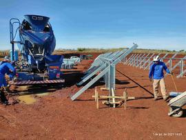 Construção das Usinas Fotovoltaicas – Campus Chapecó