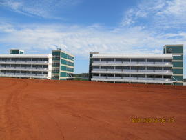 Construção Blocos A e B – Campus Chapecó