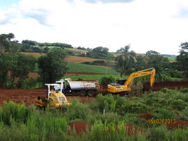 Terraplenagem, drenagem pluvial e sub-base vias internas – Campus Erechim