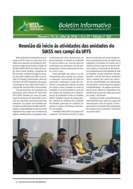 Boletim Informativo 263