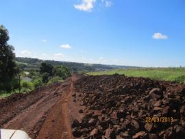 Terraplenagem, drenagem pluvial e sub-base vias internas – Campus Cerro Largo