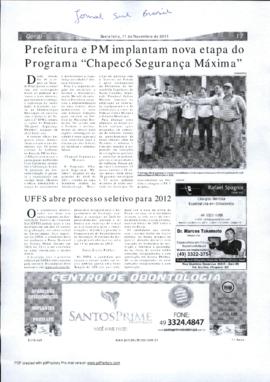 UFFS abre processo seletivo para 2012