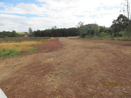 Construção das vias de acesso ao Campus Chapecó