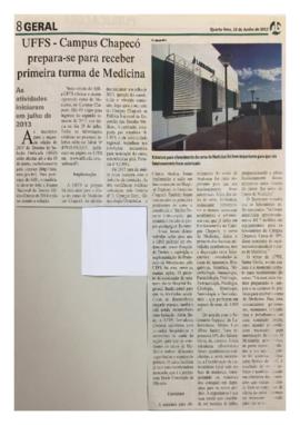 Campus Chapecó se prepara para receber primeira turma de Medicina