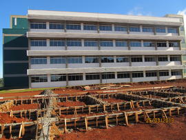 Construção Bloco A – Campus Erechim