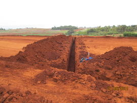 Terraplenagem, drenagem pluvial e sub-base vias internas – Campus Realeza