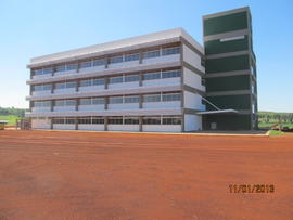 Construção Bloco A – Campus Laranjeiras do Sul