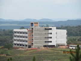 Construção Bloco A – Campus Laranjeiras do Sul