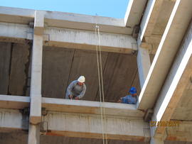 Construção Blocos A e B – Campus Chapecó