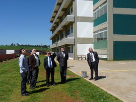 Visita de ministro às instalações do Campus Chapecó