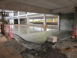 Construção Bloco A – Campus Laranjeiras do Sul