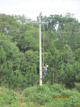 Execução de subestações, redes elétricas e fibra óptica – Campus Laranjeiras do Sul