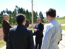 Visita de ministro às instalações do Campus Chapecó