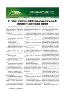 Boletim Informativo 243