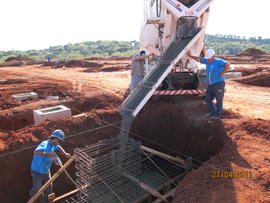 Construção Blocos A e B – Campus Chapecó