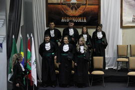 Formatura dos cursos de Agronomia e Engenharia Ambiental e Sanitária