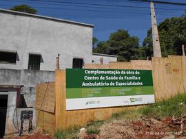 Construção da Unidade Básica de Saúde – UBS – Bairro Esplanada