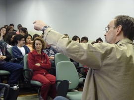 Palestra do PIBID do curso de Letras