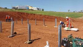 Construção das Usinas Fotovoltaicas – Campus Erechim