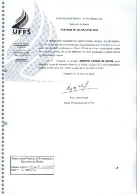 Portaria 111-GR-2010