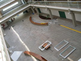 Visita da DGI às obras do Campus Chapecó