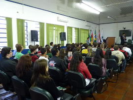 Recepção aos calouros do Campus Chapecó
