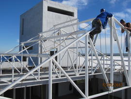 Construção Bloco A – Campus Laranjeiras do Sul