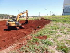 Construção do pavilhão de Patrimônio – Almoxarifado – Laranjeiras do Sul