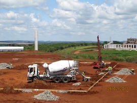 Construção Bloco A – Campus Erechim